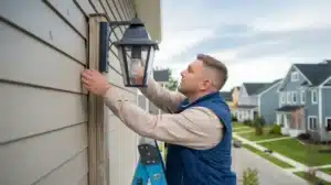 Slik installerer du utendorsbelysning trygt effektivt featured