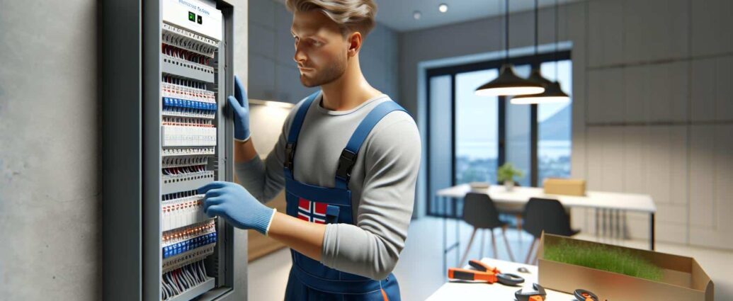 Oppgradere hovedsikring: slik sikrer du hjemmet ditt mot overbelastning og brannfare – illustrasjon