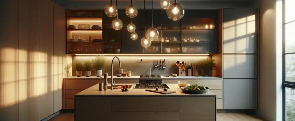 Hvordan installere underbelysning på kjøkkenet: komplett guide med led, dimmer og sikkerhet 1 Hvordan installere underbelysning på kjøkkenet: komplett guide med led, dimmer og sikkerhet – illustrasjon