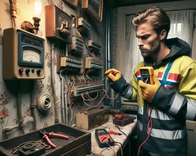 Hvordan oppgradere det elektriske anlegget i eldre boliger: trygghet, kapasitet og verdi – illustrasjon