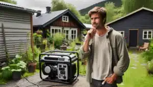 Hvordan velge riktig generator til hjemmet ditt: komplett guide til effekt, drivstoff og støy – illustrasjon